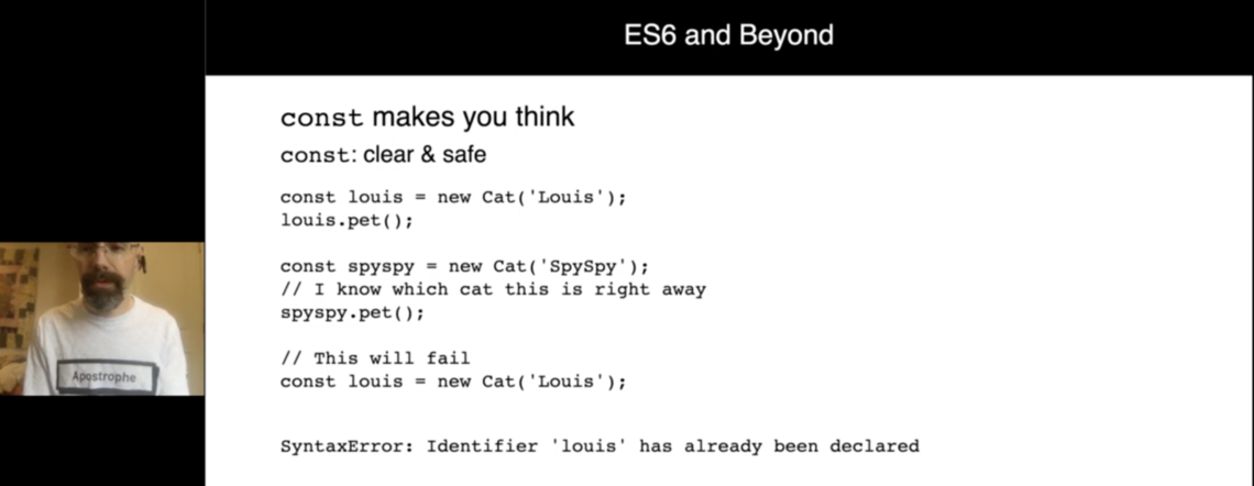 es6 with tom boutell