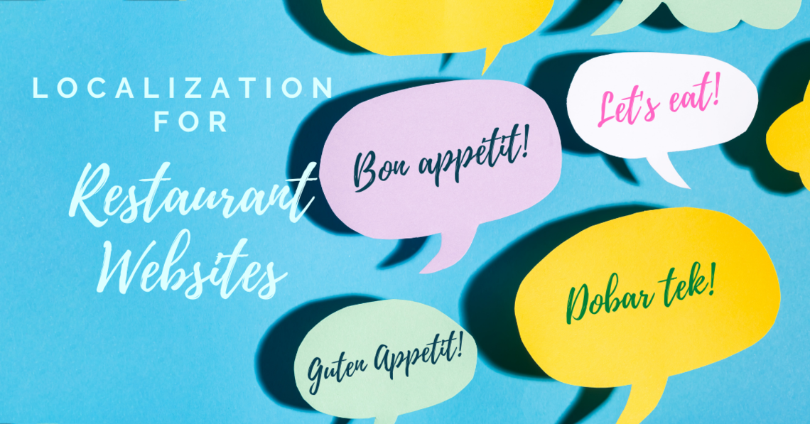 localization l10n for restaurant websites