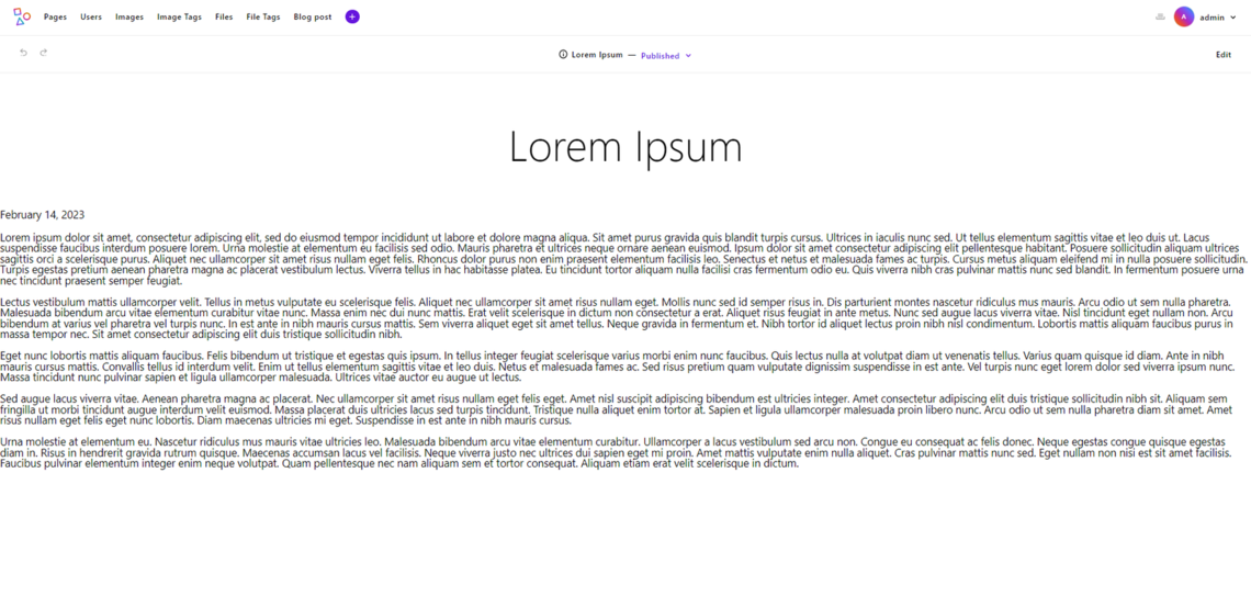 blog content unedited