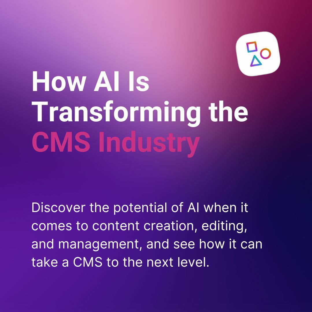 AI in a CMS